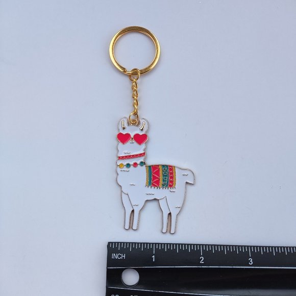 Llama Alpaca Keychain - Picture 5 of 6
